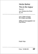 Trio in D per 2 Fl, Arpa