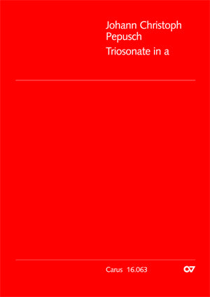 Triosonate in a [score with parts]