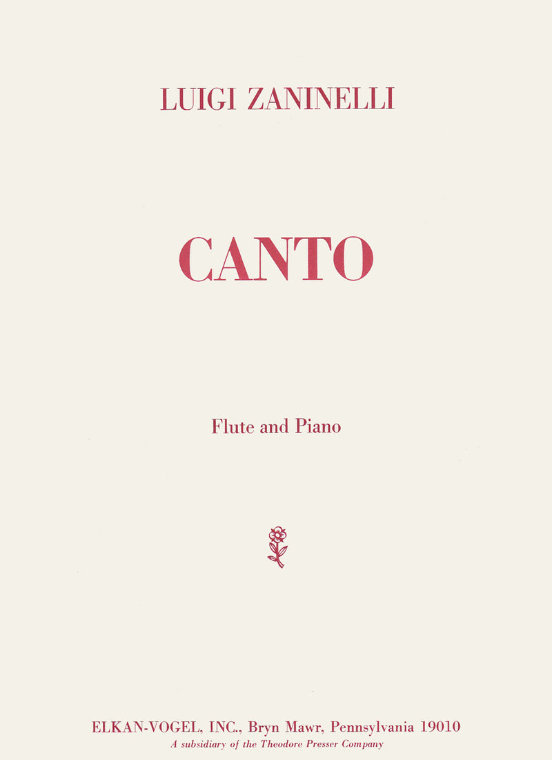 Canto (Score with Part)
