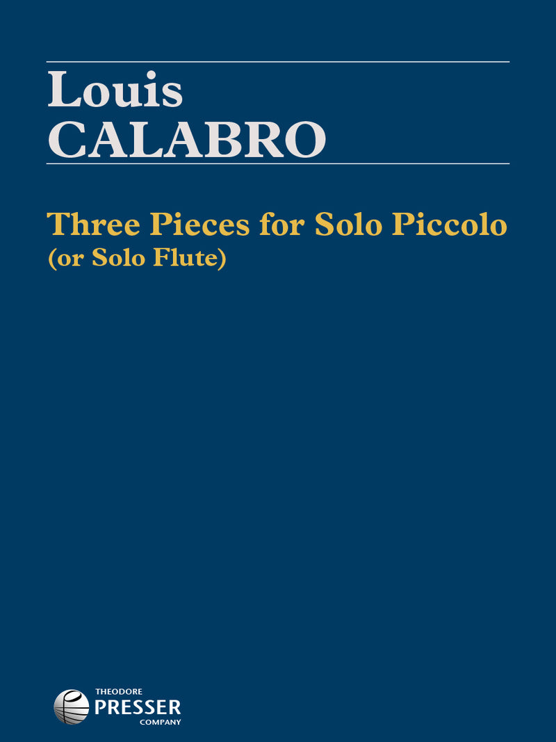 Three Pieces Fo Solo Piccolo