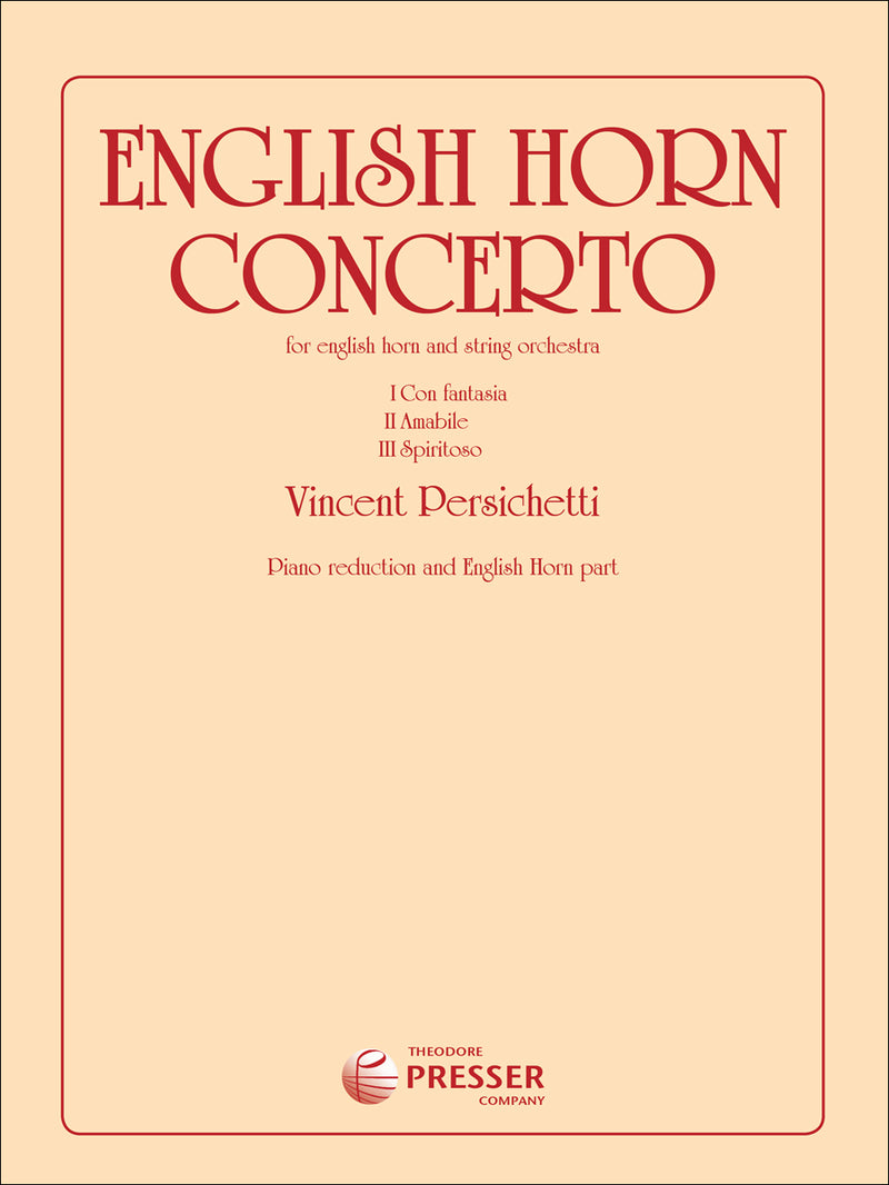 English Horn Concerto (Score with Part)