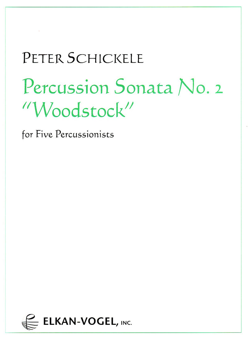 Percussion Sonata No. 2 "Woodstock"