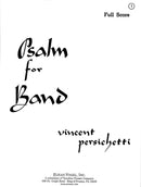 Psalm for Band (Study Score)