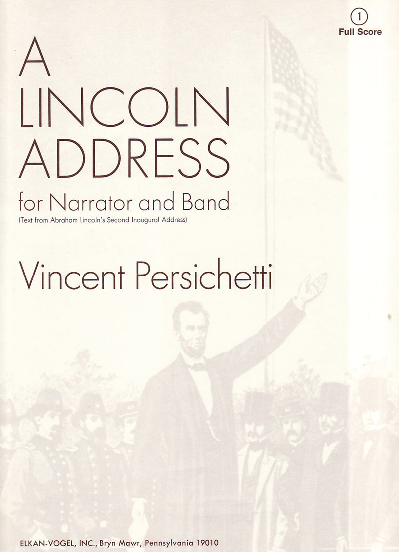 A Lincoln Address (Score Only)