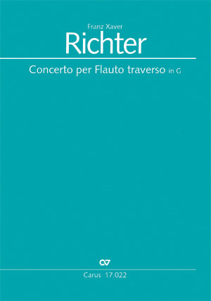 Flötenkonzert in G [score]