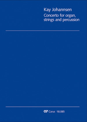 Concerto for organ, strings and percussion (Score)