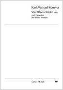 Vier Klavierstücke
