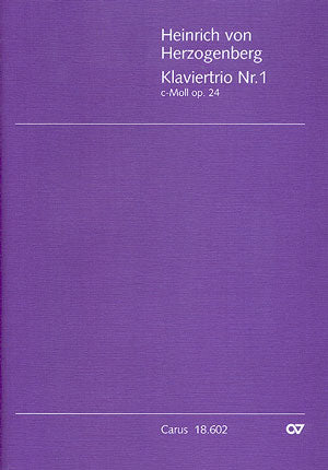 Klaviertrio Nr. 1 in c, op. 24