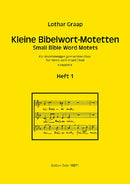 Kleine Bibelwort-Motetten Book 1