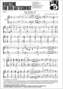 Blarr: Frohlocket mit Händen, alle Völker, Ruppel: Es soll nicht durch Heer oder Kraft