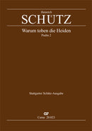 Warum toben die Heiden, SWV 23 (Score)
