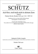 Ach Herr, straf mich nicht in deinem Zorn, SWV 24