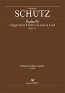 Singet dem Herrn ein neues Lied, SWV 35 (Score)