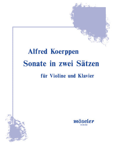 Sonate in zwei Sätzen