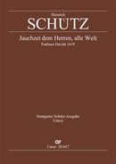 Jauchzet dem Herren, alle Welt, SWV 47 (Score)