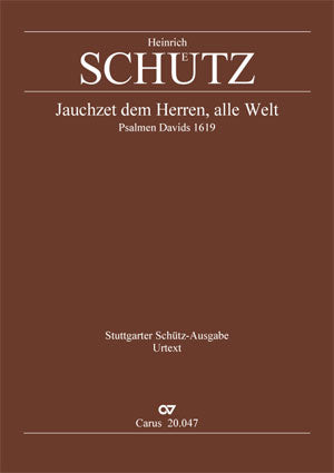 Jauchzet dem Herren, alle Welt, SWV 47 (Score)