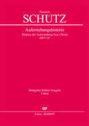 Auferstehungshistorie, SWV 50（ポケットスコア）