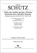 Verba mea auribus percipe, Quoniam ad te clamabo