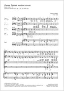 Cantate Domino (Lobsinget Gott dem Herrn), SWV 81 (G major) (Score)