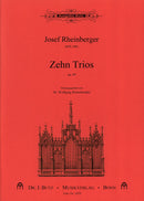 Zehn Trios = 10 Trios, op. 49