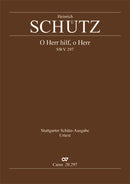 O Herr hilf, o Herr, SWV 297 (Score)