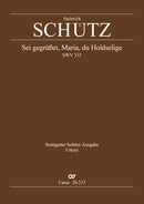 Sei gegrüßet, Maria, du Holdselige, SWV 333 (Score)