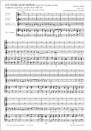 Ich werde nicht sterben, Ich danke dir, Herr (Score)