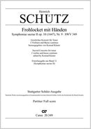 Frohlocket mit Händen, SWV 349 (Score)