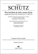 Was betrübst du dich, meine Seele, SWV 353 (Score)