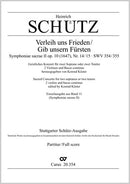 Verleih uns Frieden, Gib unsern Fürsten (Score)