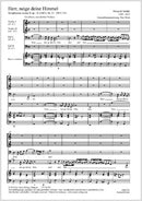 Herr, neige deine Himmel, SWV 361 (Score)