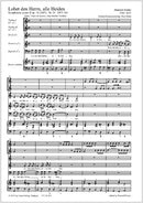 Lobet den Herrn, alle Heiden, SWV 363 (Score)