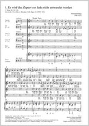 Es wird das Zepter von Juda, SWV 369 (Score)