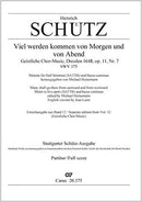 Viel werden kommen von Morgen und von Abend, SWV 375
