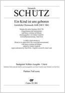 Ein Kind ist uns geboren, SWV 384 (Score)