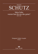 Mein Sohn, warum hast du uns das getan, SWV 401 (Score)