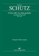 O Jesu süß, wer dein gedenkt, SWV 406 (Score)
