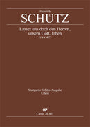 Lasset uns doch den Herren, unsern Gott, SWV 407 (Score)