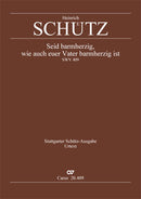 Seid barmherzig, wie auch euer Vater barmherzig ist, SWV 409 (Score)