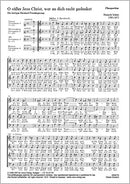 O süßer Jesu Christ, wer an dich, SWV 427（合唱楽譜）
