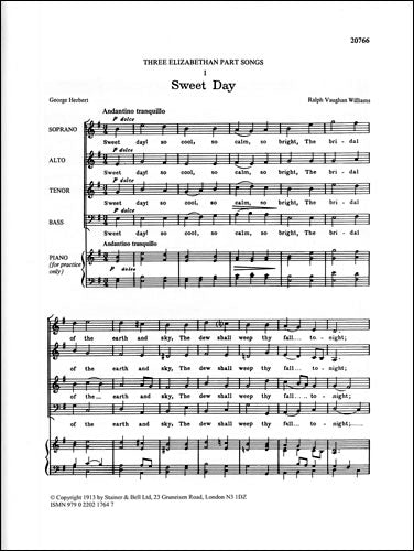 A Sweet Day (SATB)