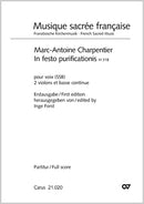 In festo purificationis, H 318 (Score)