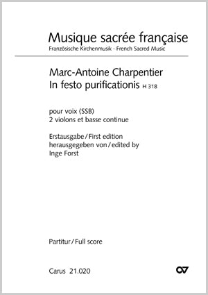 In festo purificationis, H 318 [score]