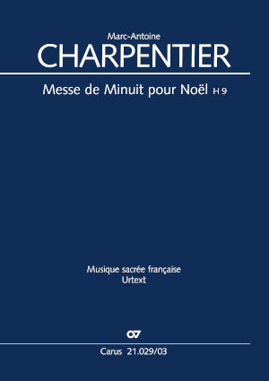 Messe de Minuit pour Noël, H 9（ヴォーカル・スコア）