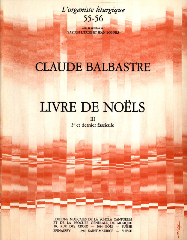 Livre de noëls, vol. 3