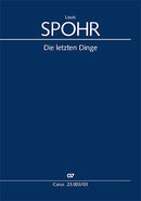 Die letzten Dinge, op. 61（ヴォーカル・スコア、ドイツ語）