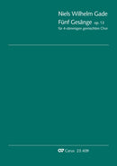 Fünf Gesänge op. 13 (Score)