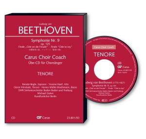 Symphony No. 9 D minor Finale = Symphonie Nr. 9, op. 125, 4 [練習用CD, tenore]