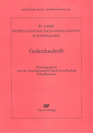 Gedenkschrift 50 Jahre IBGS