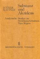 Substanz und Akzidens